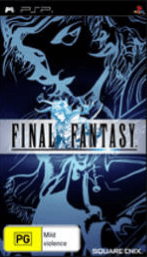 Final Fantasy 1 box art for PSP